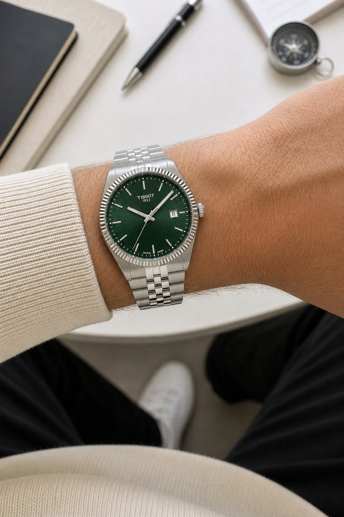 Tissot Ballade 40mm T156.410.11.091.00 wrist shot