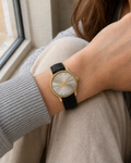 Gucci G-Timeless 29 mm Silver Bee Dial Watch YA1265023 worn on wrist