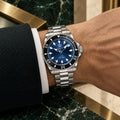Gucci Dive 40 mm Blue sunburst Watch – YA136362