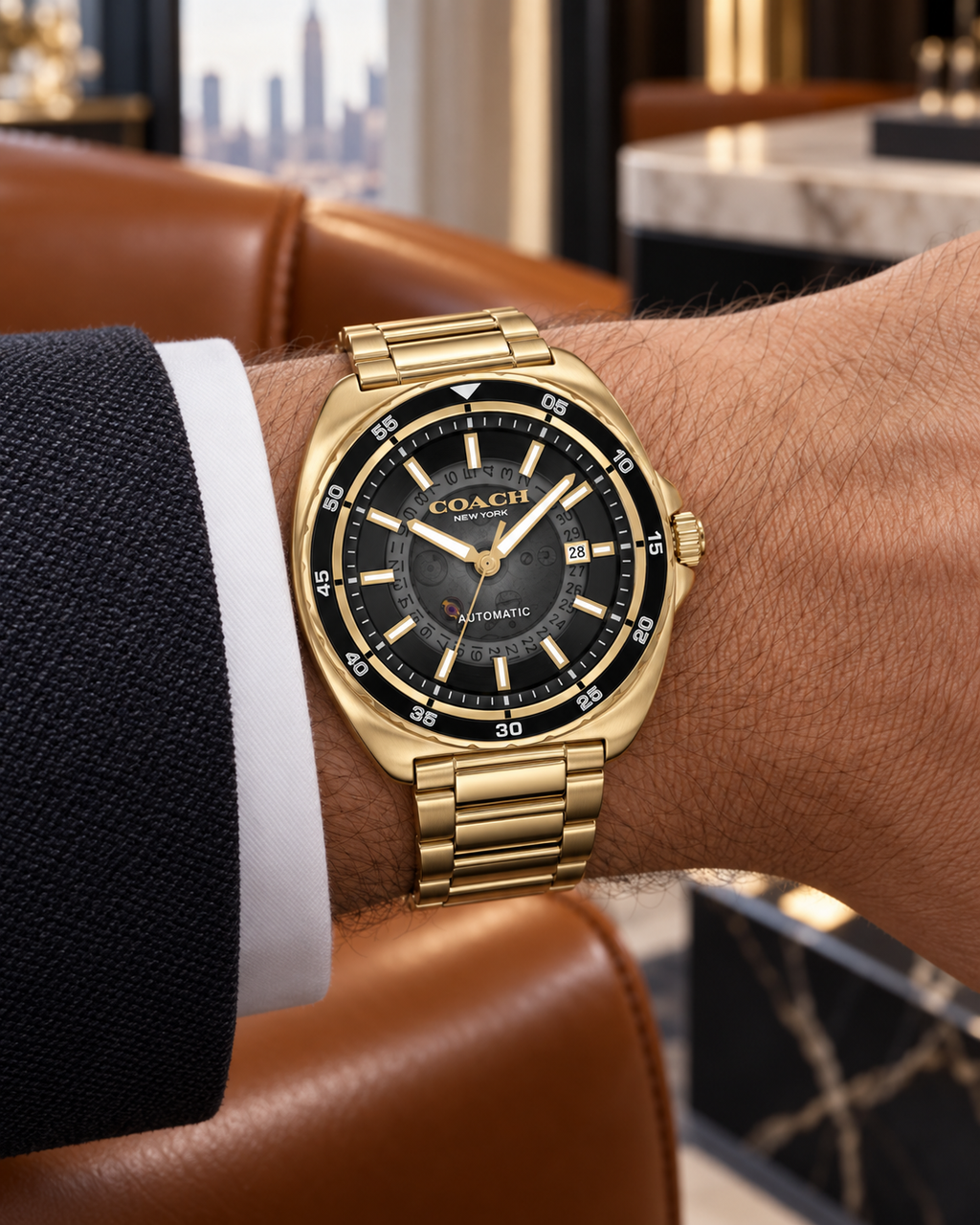Coach Charter 14602712 worn on wrist