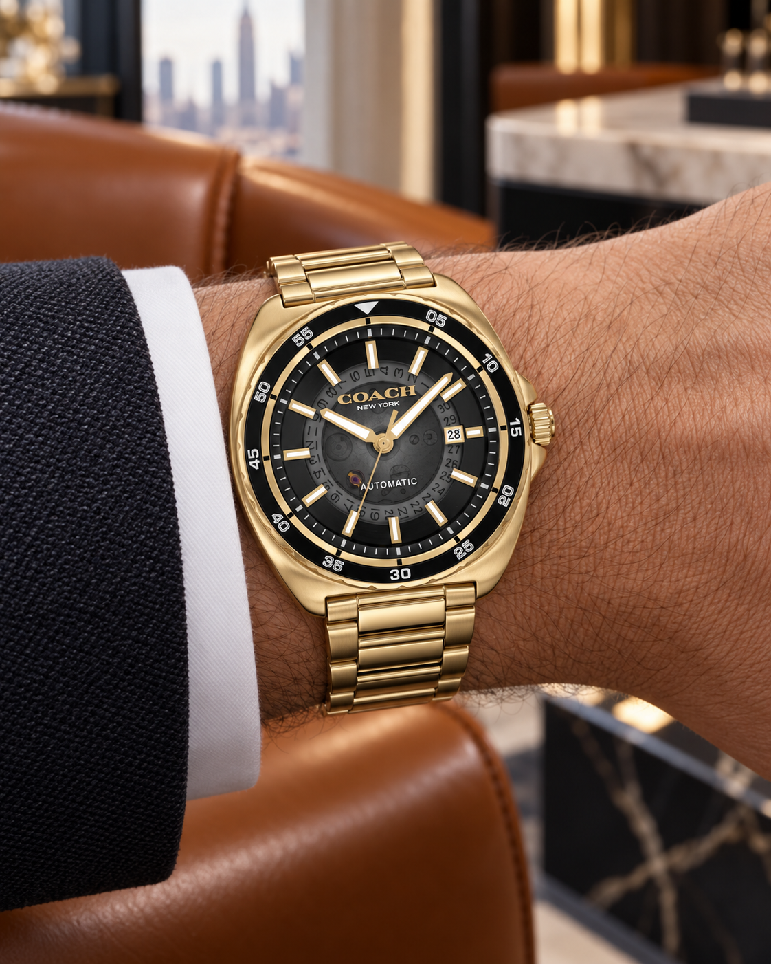 Coach Charter 14602712 worn on wrist