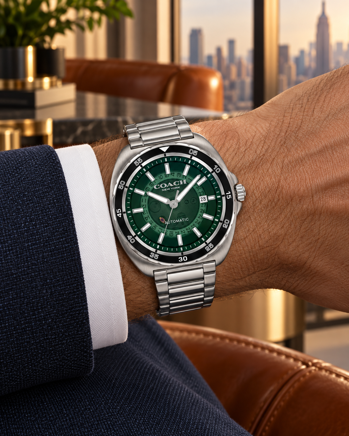 Coach Charter 14602713 worn on wrist