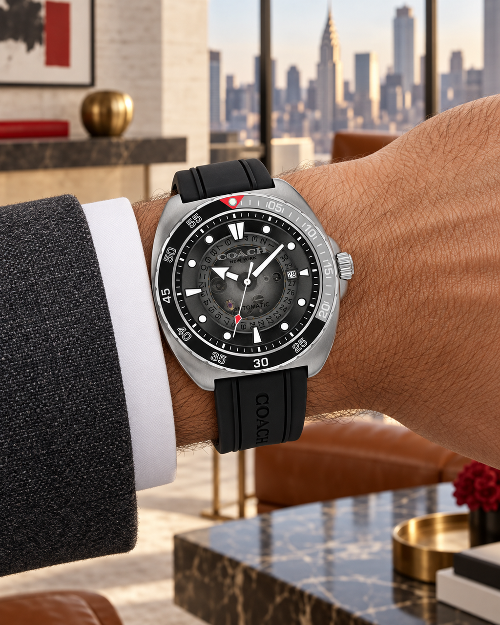 Coach Charter 14602715 worn on wrist