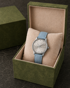 Gucci G-Timeless 29 mm Silver Bee Dial Watch YA1265039 presented with packaging