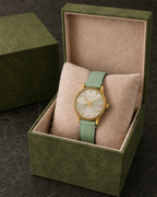 Gucci G-Timeless 29 mm Gold Bee Dial Watch YA1265040 presented with packaging