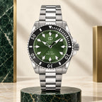 Gucci Dive 40 mm Green sunburst Watch – YA136363