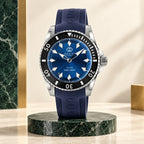 Gucci Dive 40 mm Blue sunburst Watch – YA136359