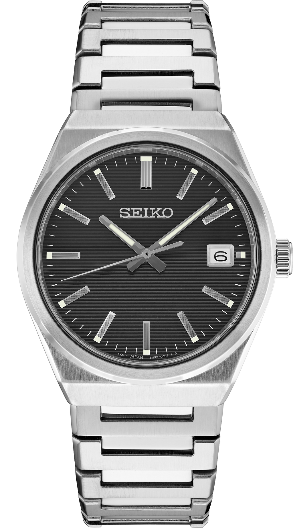 Seiko Essentials SUR557P1 Black Dial Quartz 39mm Men's Watch - product view 1