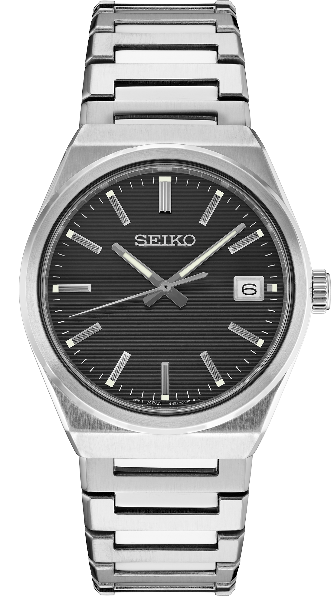Seiko Essentials SUR557P1 Black Dial Quartz 39mm Men's Watch - product view 1