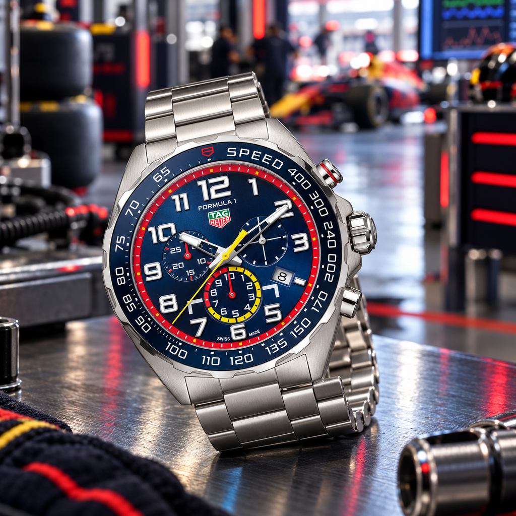 TAG Heuer Formula 1 CAZ101AL.BA0842 pit garage hero view