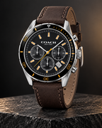 Coach Preston men's chronograph 14602514 studio product view
