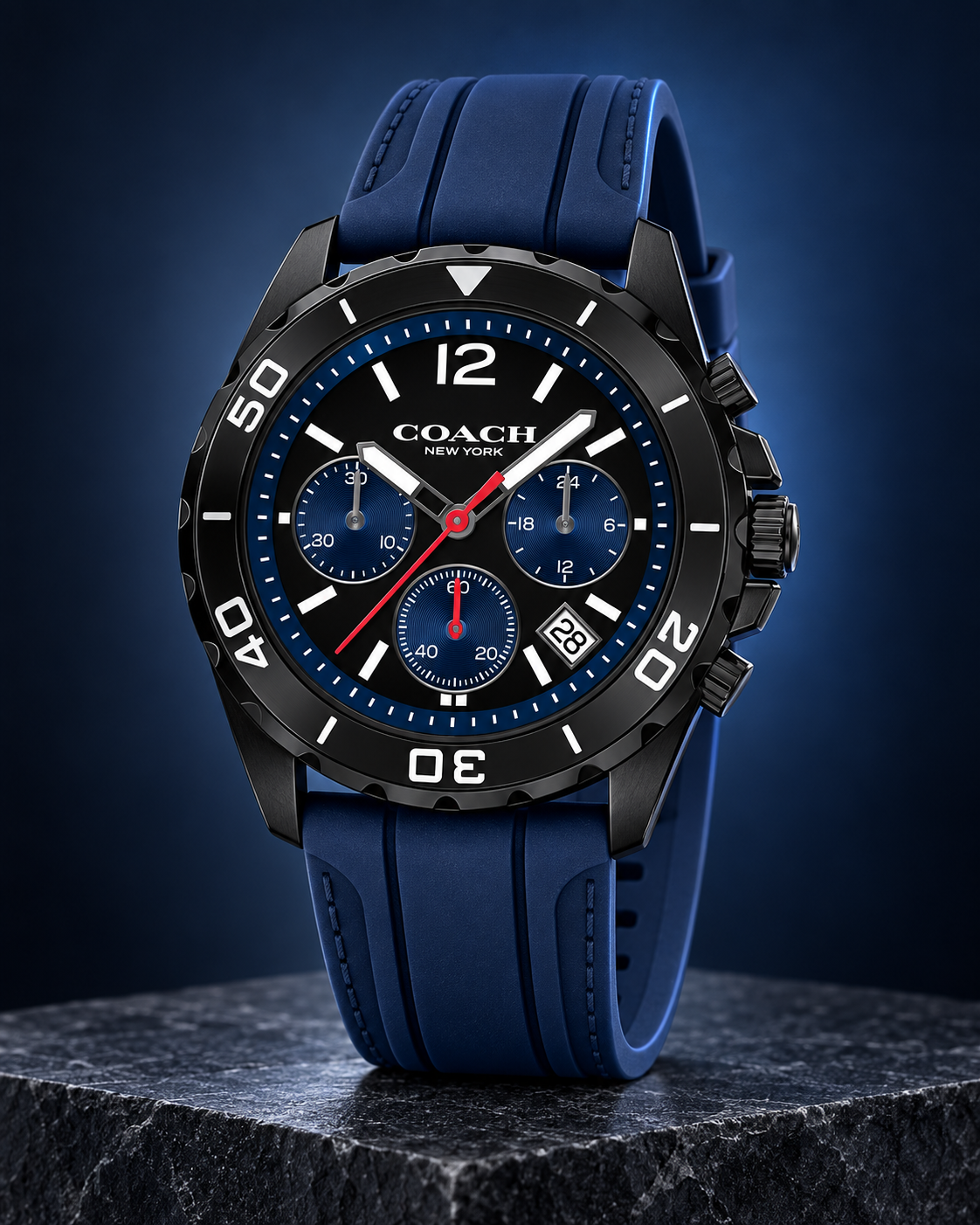 Coach Kent men's chronograph 14602566 studio product view