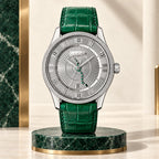Gucci Eryx GMT 40 mm Engraved silver Watch – YA126344