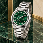 Gucci G-Timeless Multi-Bee 38 mm Green malachite with silver bee motifs Watch – YA1264176