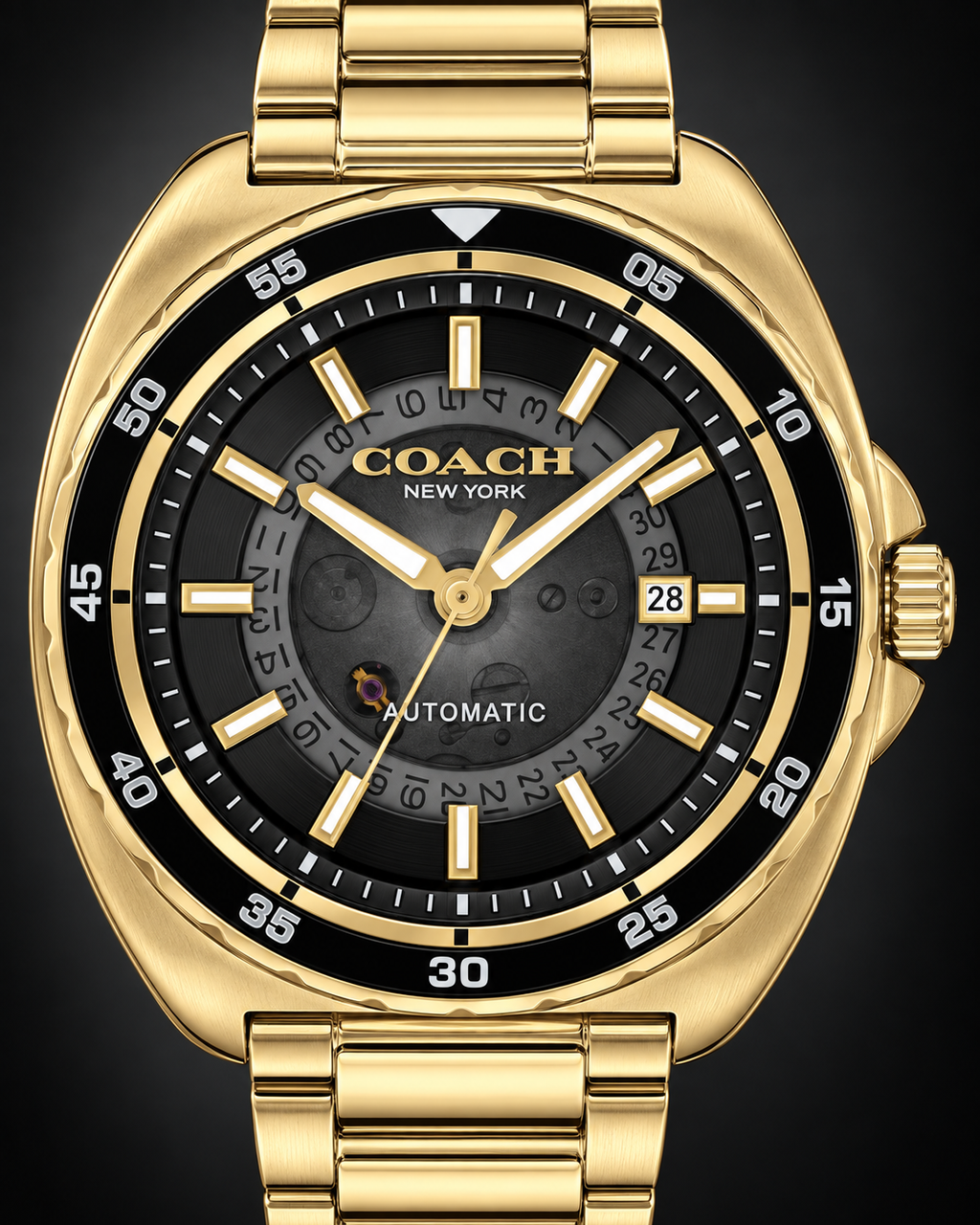 Coach Charter 14602712 dial macro