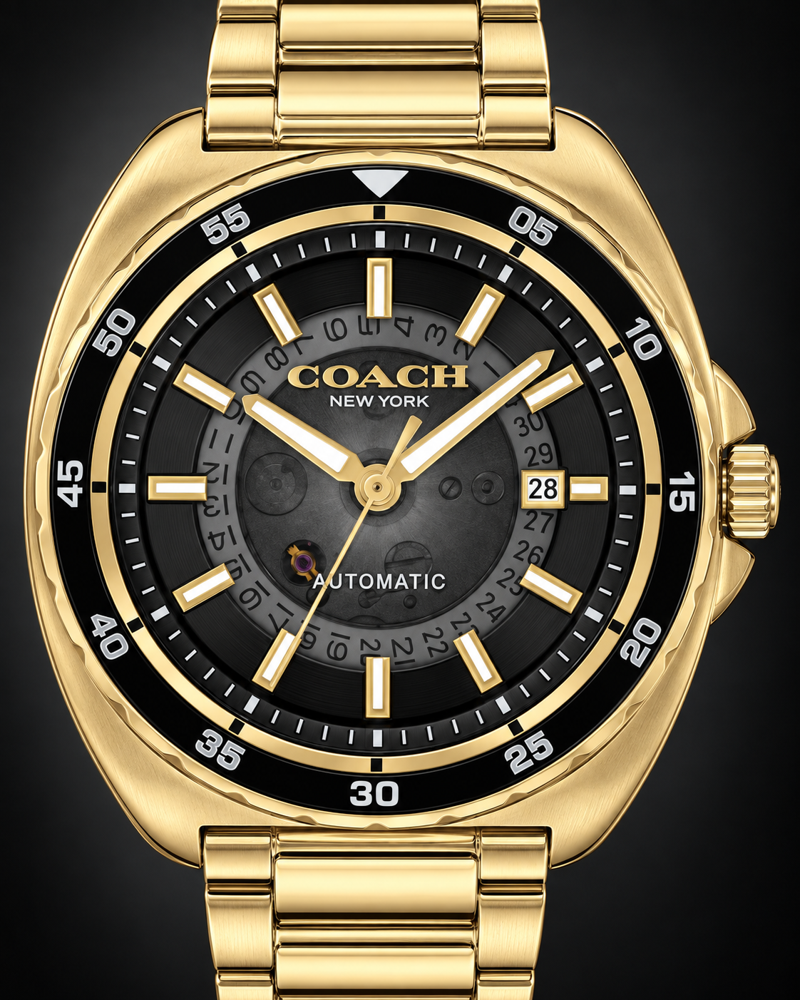 Coach Charter 14602712 dial macro