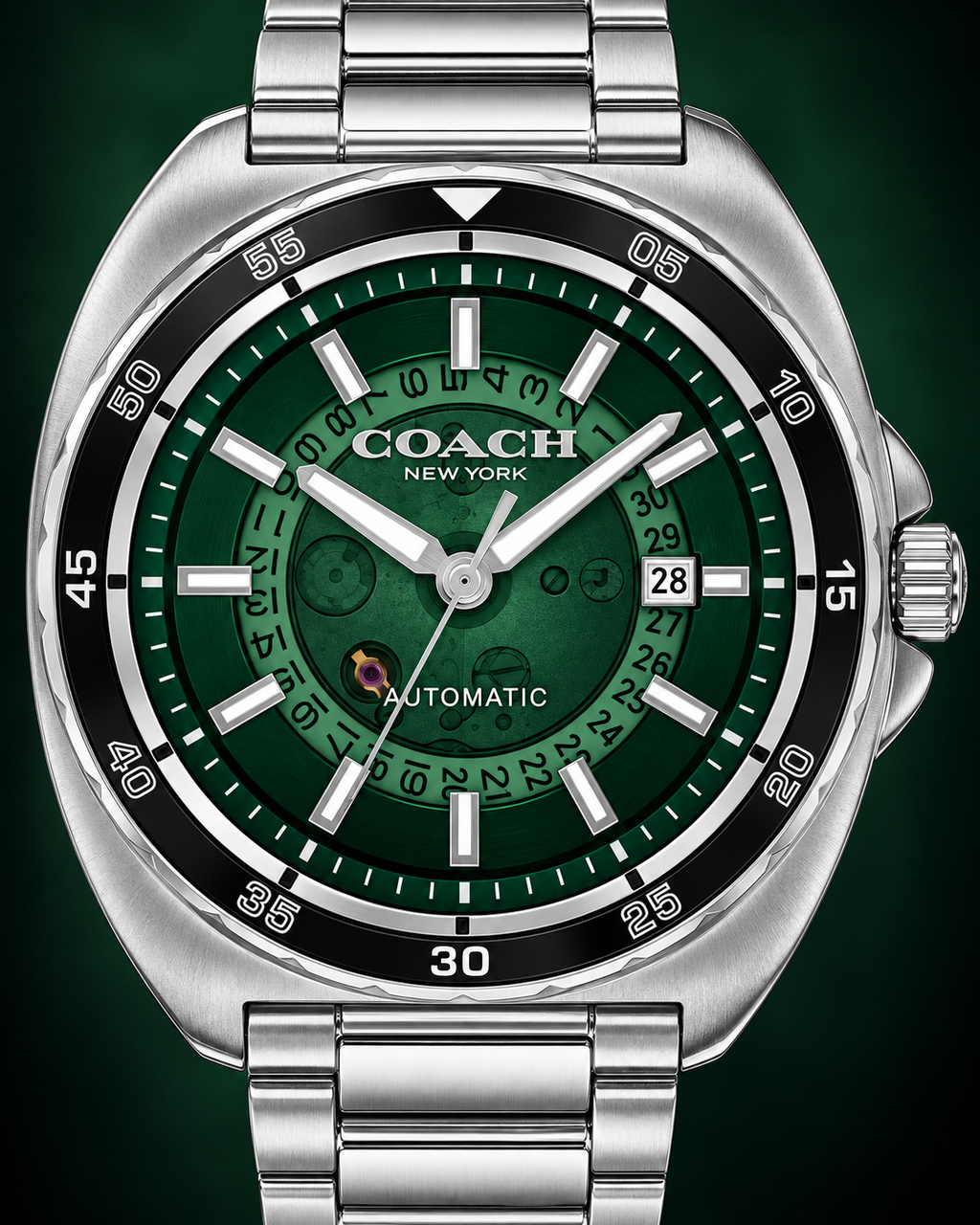 Coach Charter 14602713 dial macro