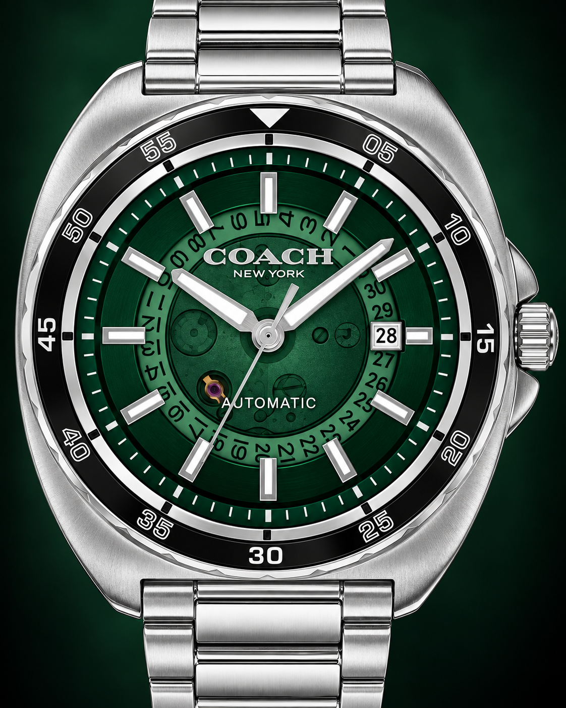 Coach Charter 14602713 dial macro