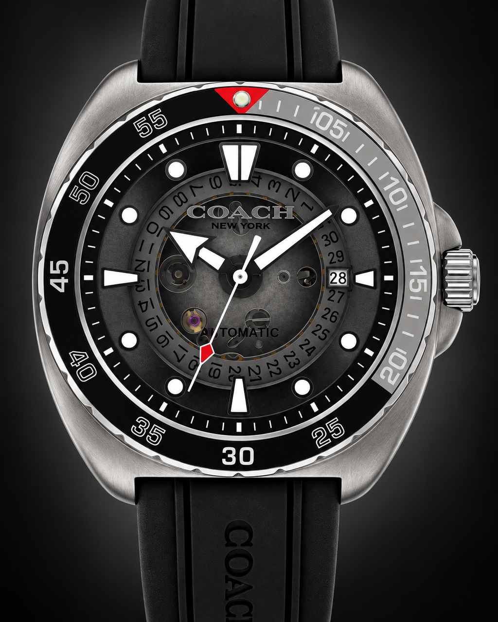 Coach Charter 14602715 dial macro