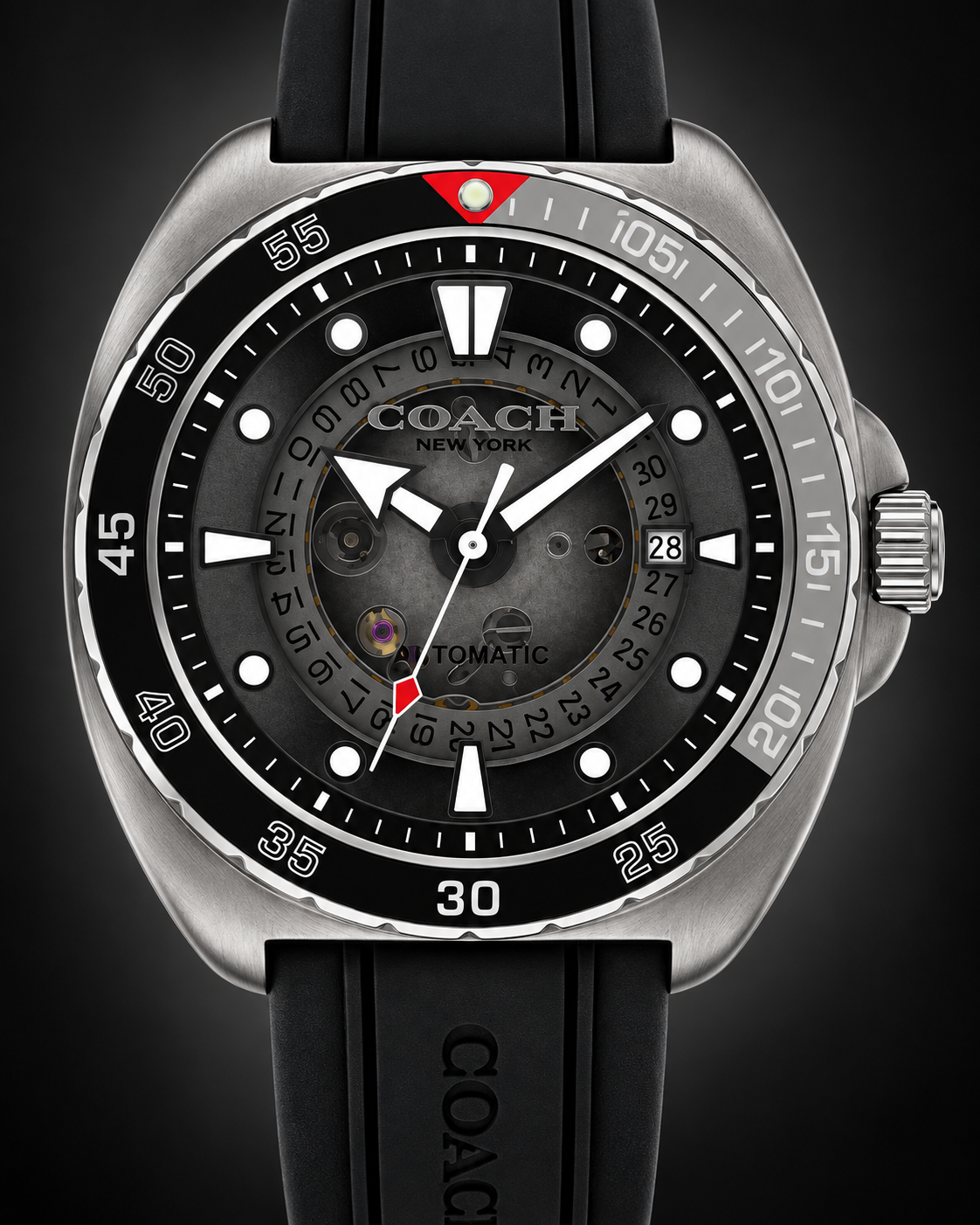 Coach Charter 14602715 dial macro