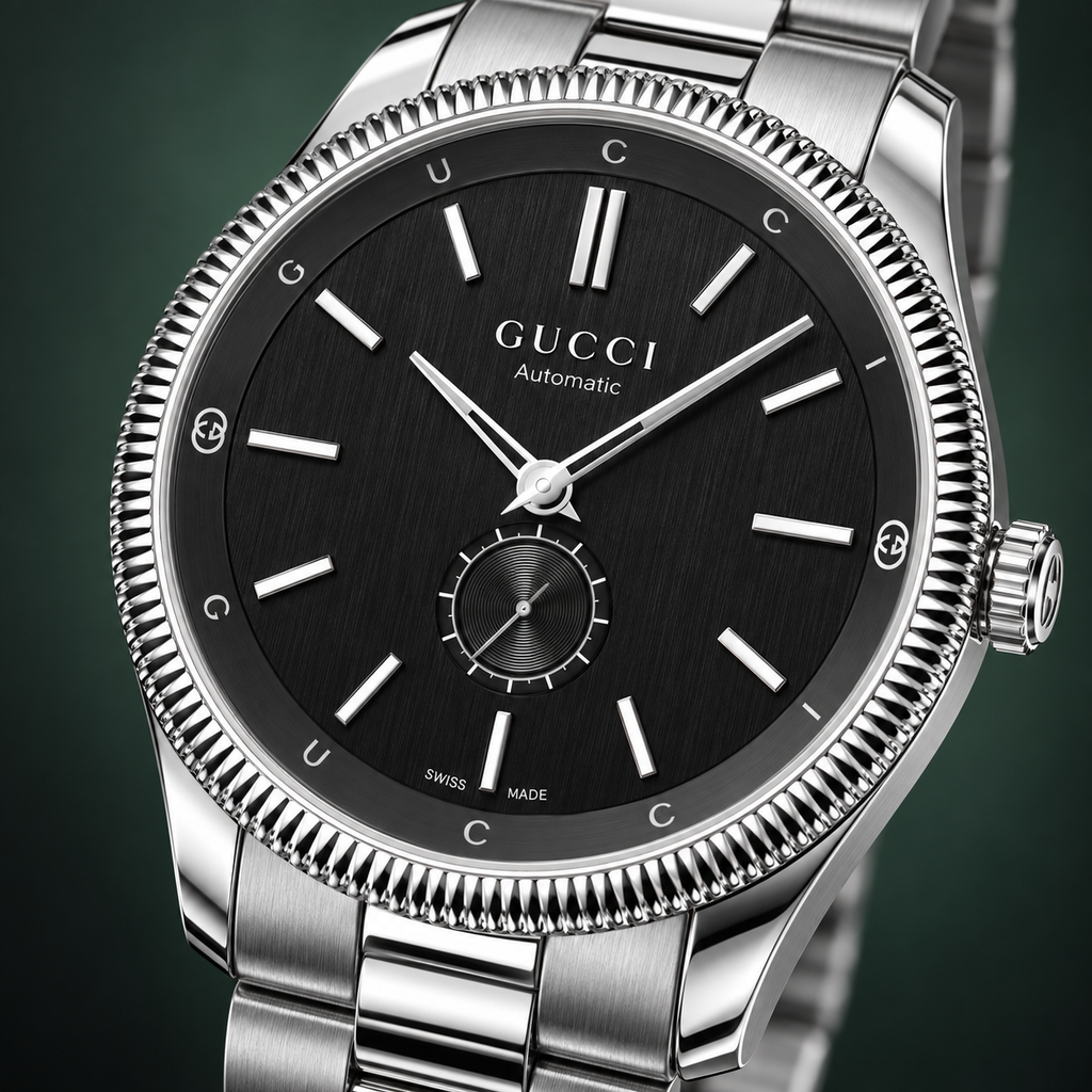 Gucci G-Timeless Automatic 40mm Black Dial Men’s Watch – YA126388