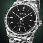 Gucci G-Timeless Automatic 40mm Black Dial Men’s Watch – YA126388