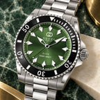Gucci Dive 40 mm Green sunburst Watch – YA136363