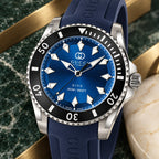 Gucci Dive 40 mm Blue sunburst Watch – YA136359