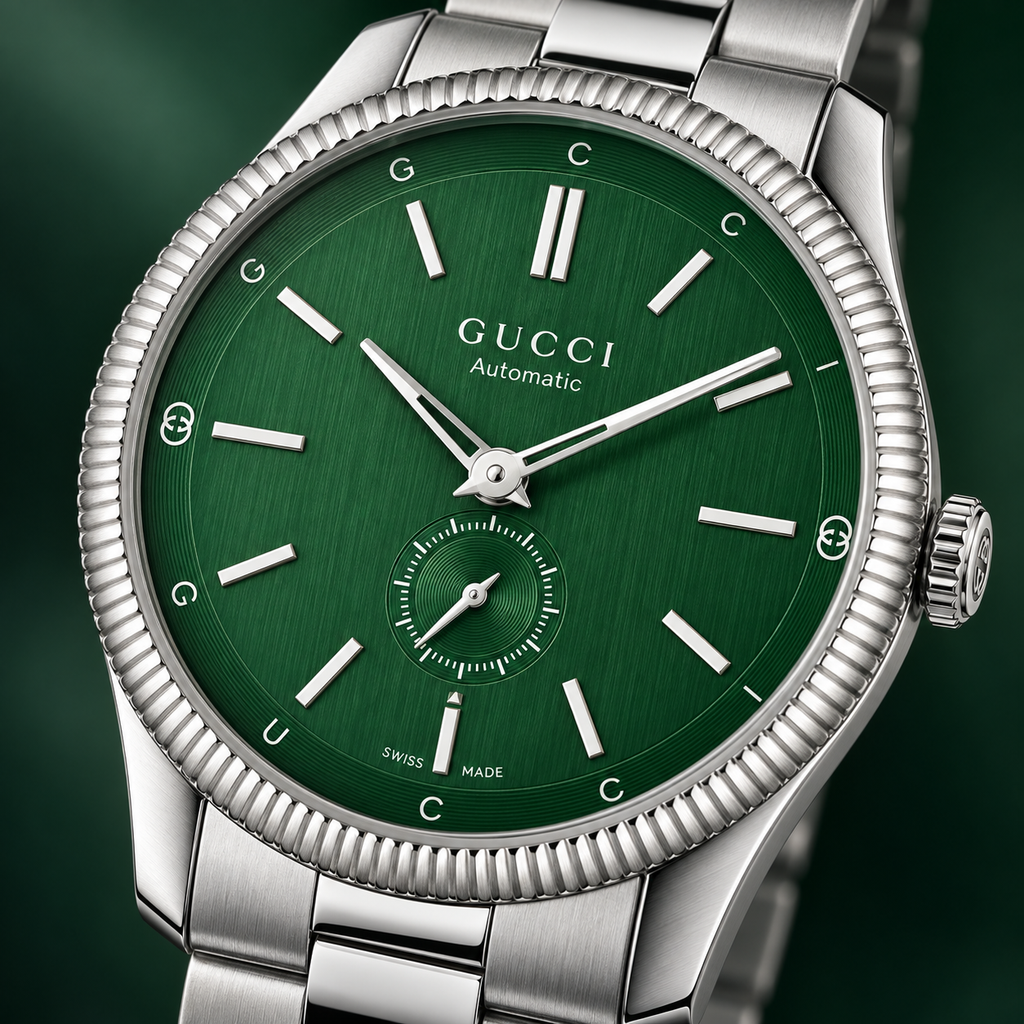 Gucci G-Timeless Automatic 40mm Green Dial Men’s Watch – YA126397
