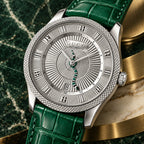 Gucci Eryx GMT 40 mm Engraved silver Watch – YA126344