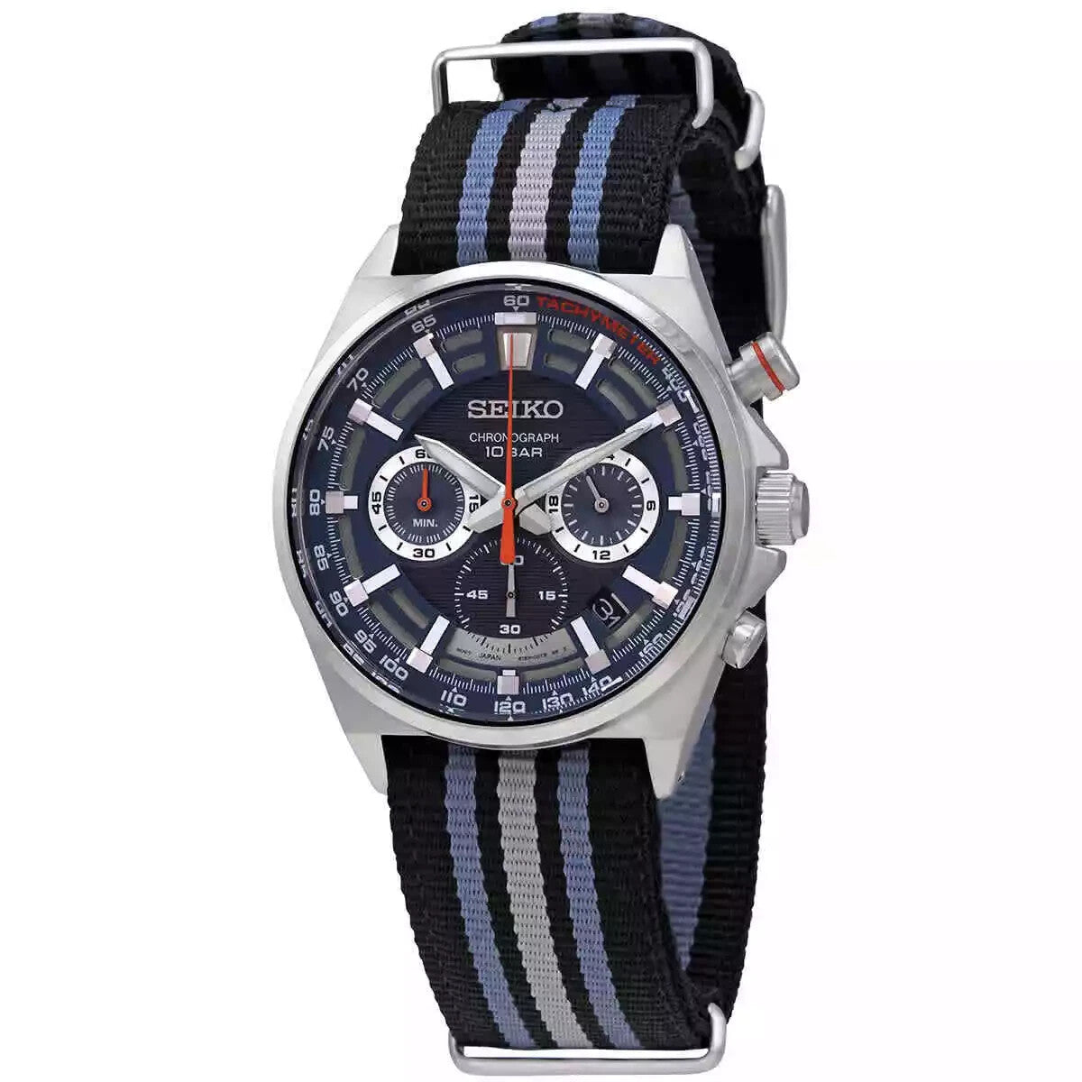 Seiko SSB409P1 Blue Dial Quartz Chronograph 41mm Men's Watch - product view 3
