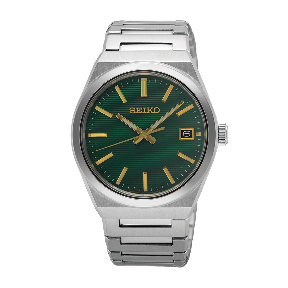 Seiko SUR601P1 Green Dial Quartz 38.9mm Men's Watch - product view 3