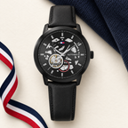 Tommy Hilfiger Henry Automatic 1710659 luxury flatlay