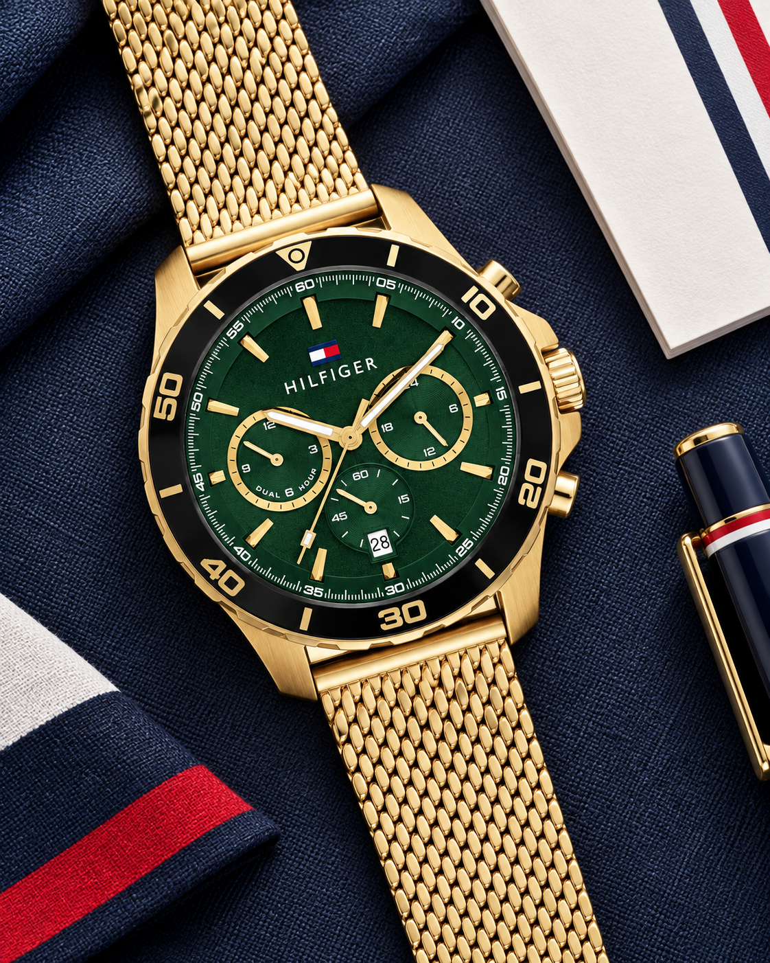 Tommy Hilfiger Jordan 1792093 luxury flatlay