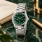 Gucci G-Timeless Multi-Bee 38 mm Green malachite with silver bee motifs Watch – YA1264176