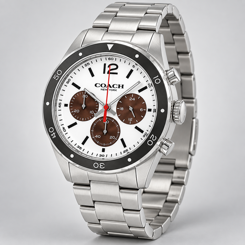 Coach Sullivan Sport men's chronograph 14602033 three-quarter profile