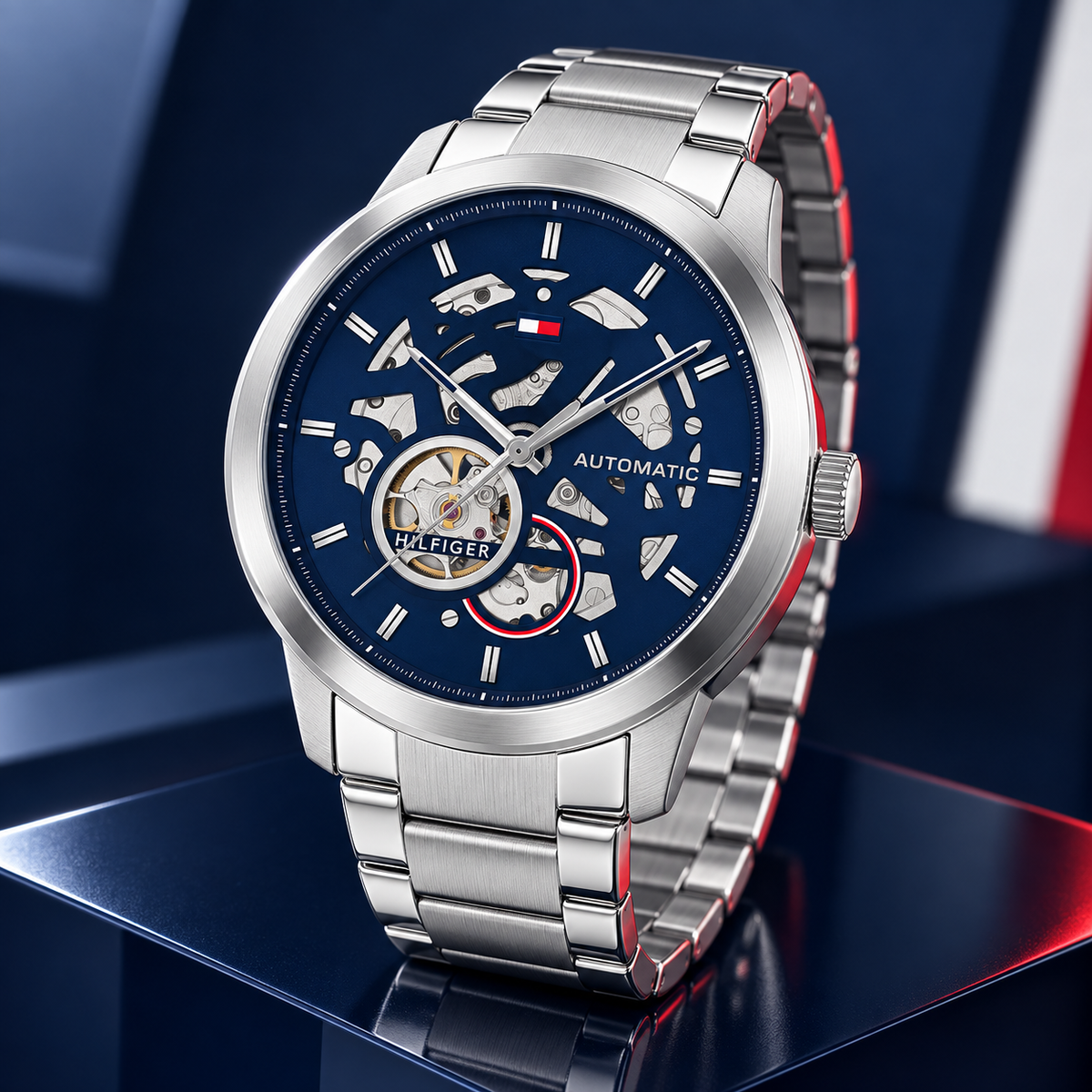 Tommy Hilfiger Henry Automatic 1710661 three-quarter profile
