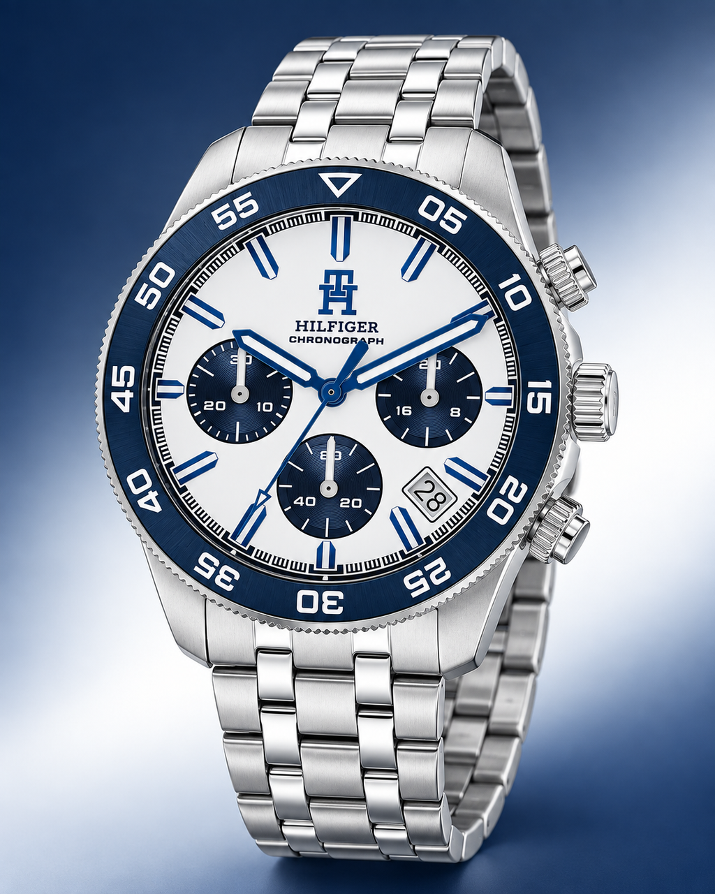 Tommy Hilfiger TH85 Chrono 1792157 three-quarter profile