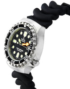 Ratio FreeDiver Version 02 Helium Safe 1000M Sapphire Quartz Black Dial 1038EF102V-BLK-V02 Men's Watch