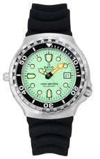 Ratio FreeDiver Version 02 Helium Safe 1000M Saphir Quarz Mintgrünes Zifferblatt 1038EF102V-GRN-V02 Herrenuhr