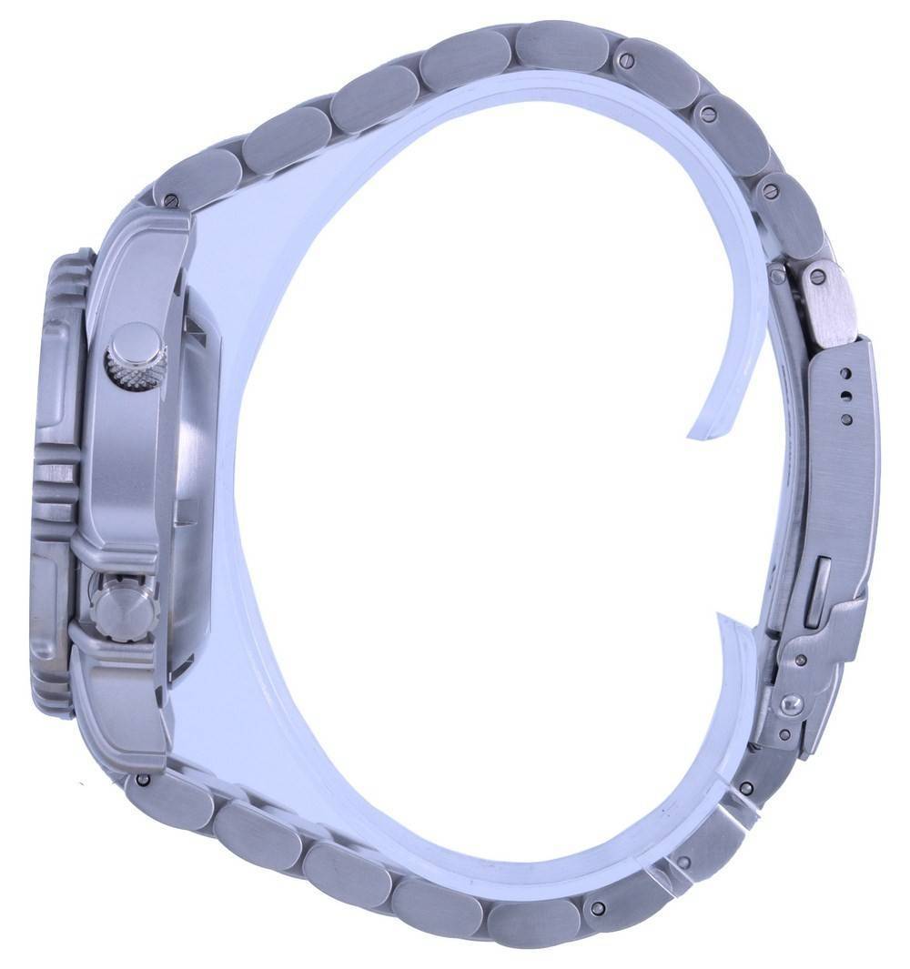 Ratio FreeDiver Helium Safe 1000M Blauwe wijzerplaat roestvrij staal automatisch 1066KE26-33VA-BLU Herenhorloge