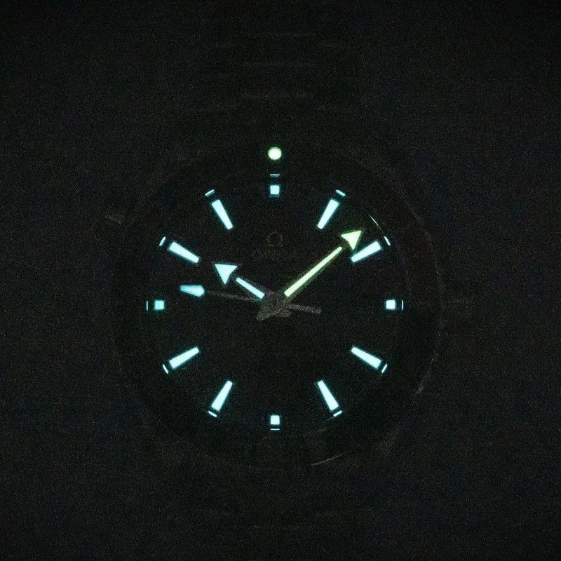Omega Seamaster Planet Ocean roestvrijstalen zwarte wijzerplaat automatisch duiker 215.30.44.21.01.002 600M herenhorloge