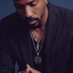 Men's Dark Angel Cross Necklace
