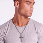 Men's Celtic Cross Pendant Necklace