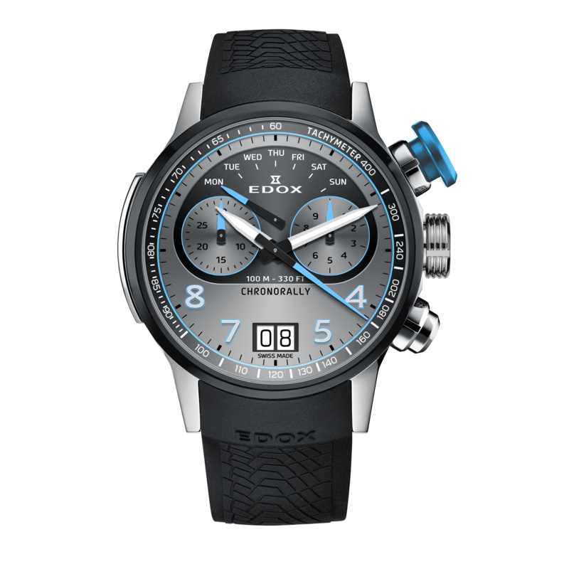 Edox Chronorally 38003-TINBU-GNBU