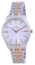 Westar Silverfarbenes Zifferblatt Bicolor-Edelstahl Quarz 40210 SPN 607 Damenuhr