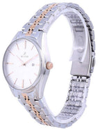 Westar Silverfarbenes Zifferblatt Bicolor-Edelstahl Quarz 40210 SPN 607 Damenuhr