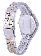 Westar Silverfarbenes Zifferblatt Bicolor-Edelstahl Quarz 40210 SPN 607 Damenuhr