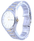 Westar Silver Dial Two Tone Stainless Steel Quartz 40212 CBN 107 Women's Watch