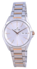 Westar Silver Dial Two Tone Stainless Steel Quartz 40212 SPN 607 Women's Watch